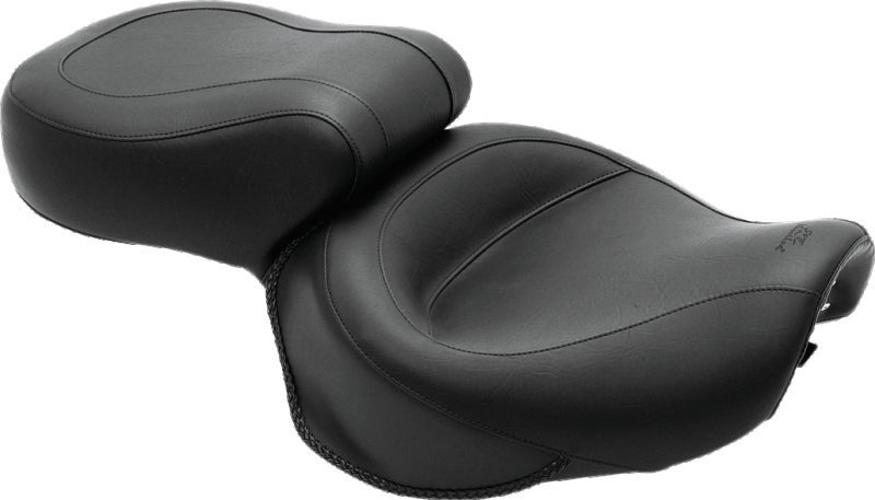 Mustang Motorcycle Mustang 00-08 Honda VT1100 Sabre,97-08 Spirit,87-97 Shadow,95-01 Ace Touring 1PC Seat - Black 75018 75018 Photo - Primary