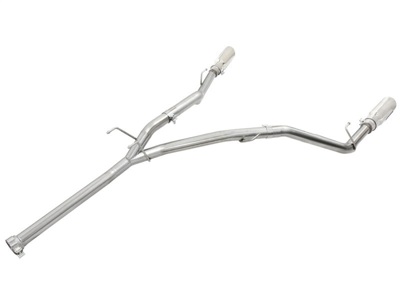 aFe POWER 49-42041-P Large Bore-HD SS DPF-Back Exhaust System 49-42041-P Photo - Unmounted
