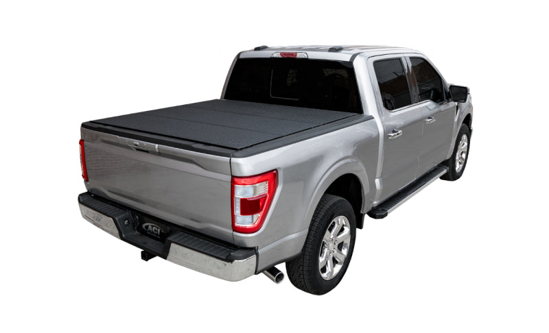 Access 09-18 Ram 1500 / 19+ Ram Classic (w/o Rambox) 5ft 7in LOMAX Trifold Bed Cover - Black Diamond B4040019 B4040019 Photo - Primary