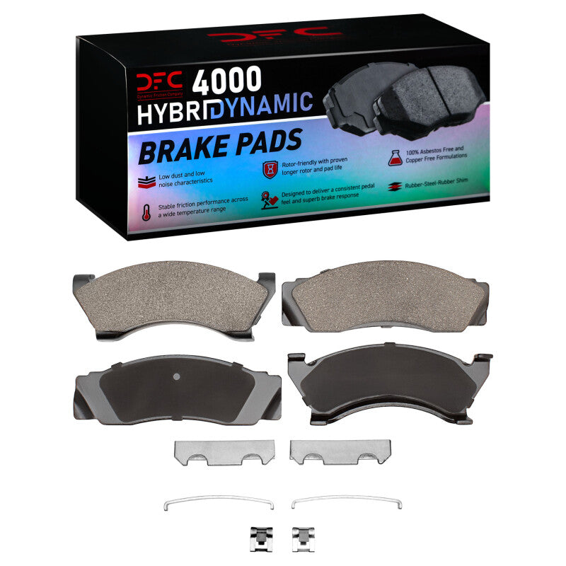 DFC DFC 4000 HybriDynamic Brake Pads Brakes, Rotors & Pads Brake Pads - OE main image