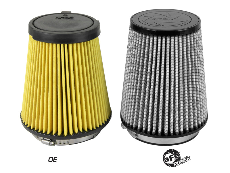 aFe MagnumFLOW Pro DRY S OE Replacement Filter 15-18 Porsche Macan GTS V6-3.0L 11-10145 11-10145 Photo - Unmounted