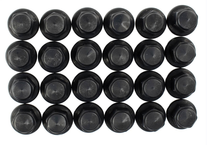 Ford Racing M14 x 1.5 Black Lug Nut - Set of 24 M-1012K-F15B M-1012K-F15B Photo - Unmounted