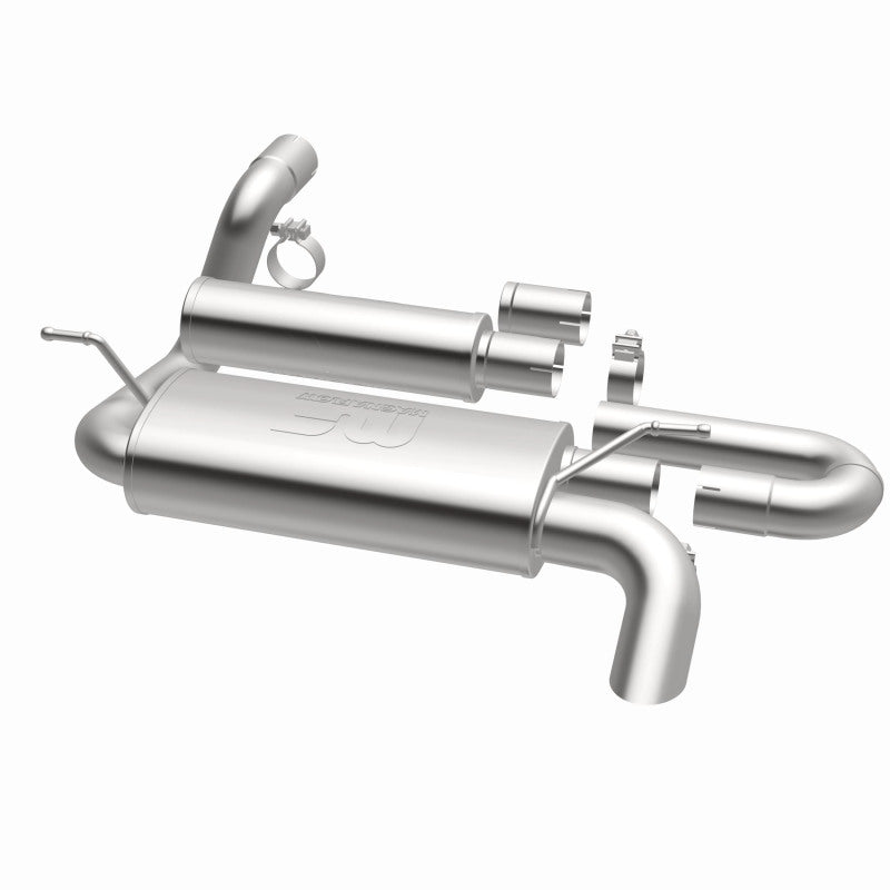 Magnaflow 18-23 Jeep Wrangler JL 2.0L/3.6L Overland Series Axle-Back Exhaust 19620 19620 360 Degree Image Set