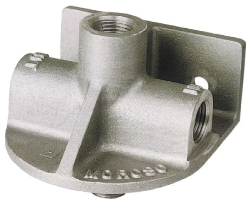 Moroso Remote Oil Filter Mount Remote Oil Filter Mount, Accepts Chevy V8 Type 23760 User 1