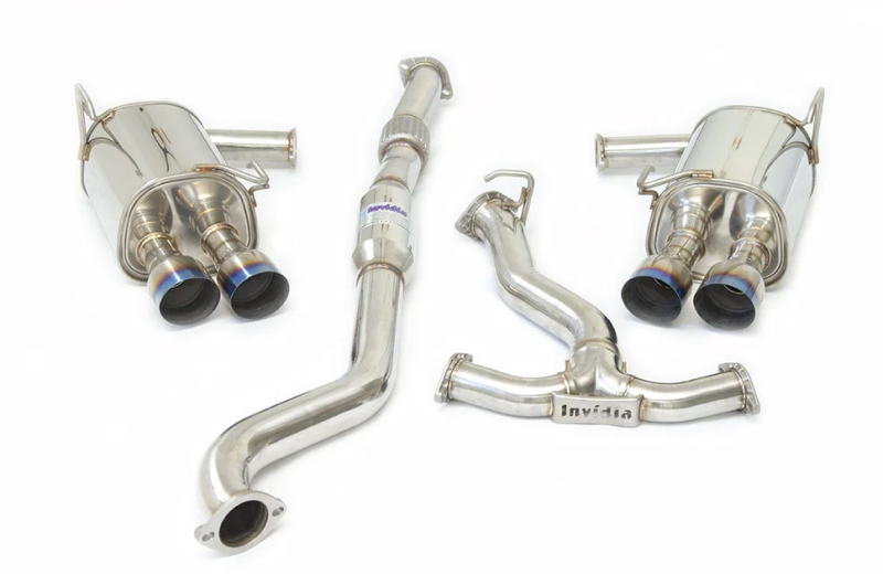 Invidia 2022+ Subaru WRX Q300 Single Layer Titanium Burnt Quad Tip Cat-back Exhaust HS22WRXG2T HS22WRXG2T User 1