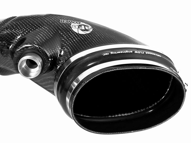 aFe Black Series Stage-2 Carbon Fiber Cold Air Intake System w/ PRO DRY S 51-31662-C Photo - Unmounted