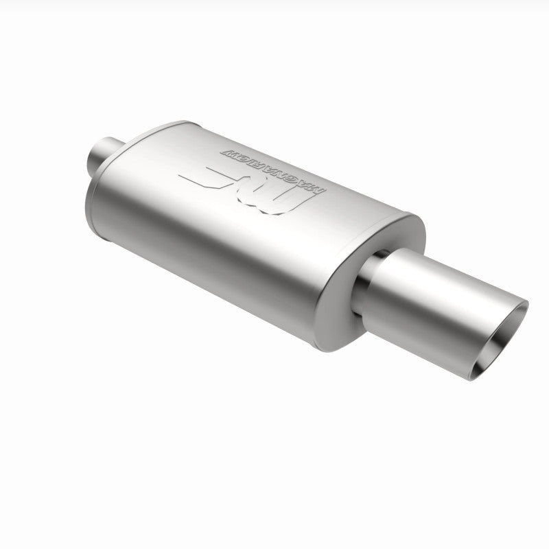 MagnaFlow 5" X 8" Oval Center/Center Performance Muffler With Tip 14851 360 Degree Image Set
