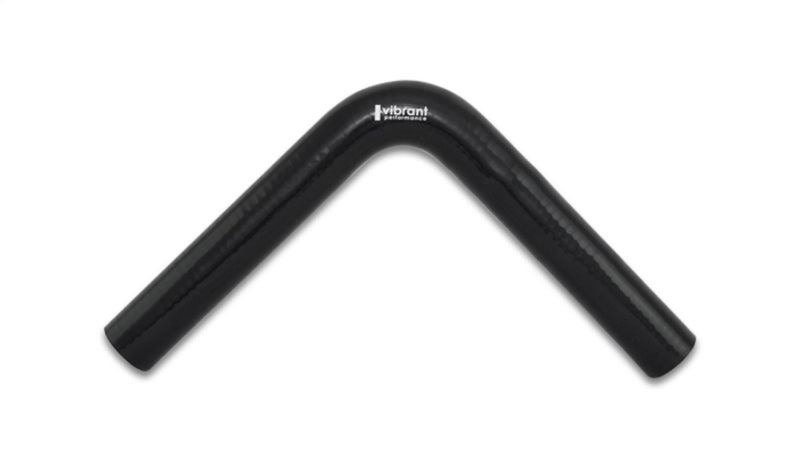 Vibrant 4 Ply 90 Degree Elbow, 1.25" I.D. x 8" Leg Length - Black 2919 Photo - Primary