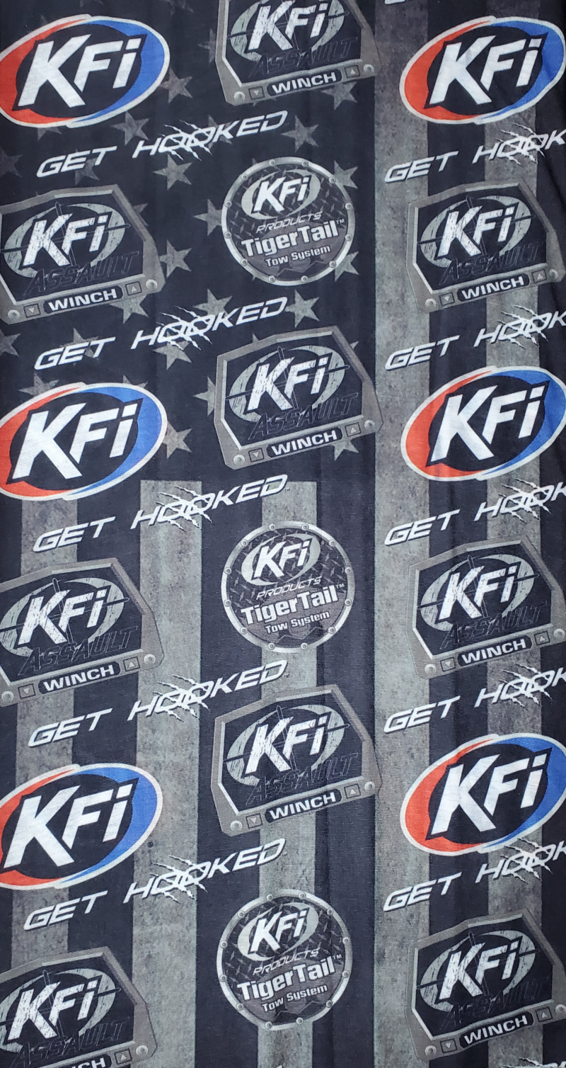 KFI Kfi Face Mask Logo FM-BLK FM-BLK Photo - Primary