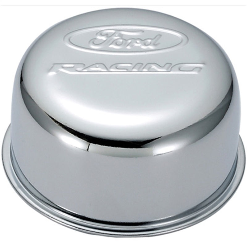 Ford Racing Chrome Breather Cap w/ Ford Racing Logo - Twist Type 302-200 302-200 Photo - Primary