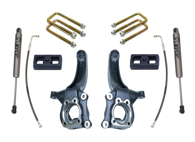 MaxTrac 15-18 Chevrolet Colorado 2WD 4in/2in MaxPro Elite Spindle Lift Kit w/FOX Shocks K880442F K880442F Photo - Primary