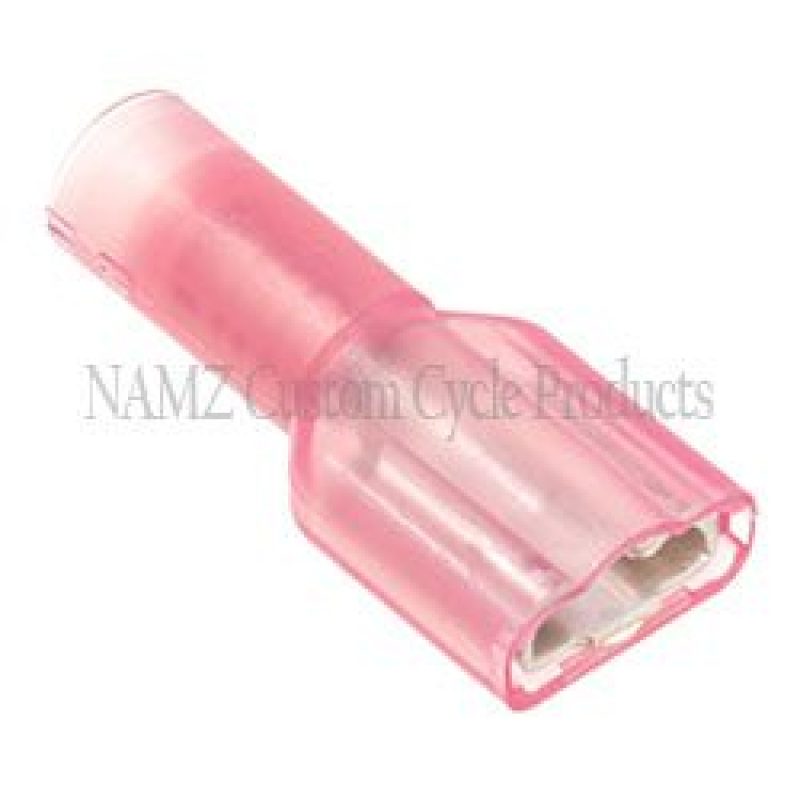 NAMZ Fully Insulated .25in. Female Quick Disconnect Terminals 22-18g (25 Pack) NIS-19005-0001 NIS-19005-0001 Photo - Primary
