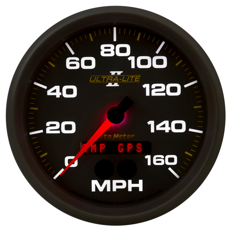 Autometer 5" Gps Speedometer, 0-160 Mph, Ultra-Lite II 4981 User 4