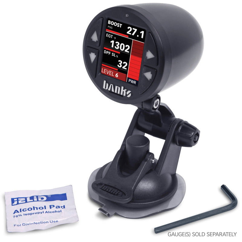 Banks Power 52mm Single Gauge Pod Kit W/ Sticky Base 63341 Photo - Close Up