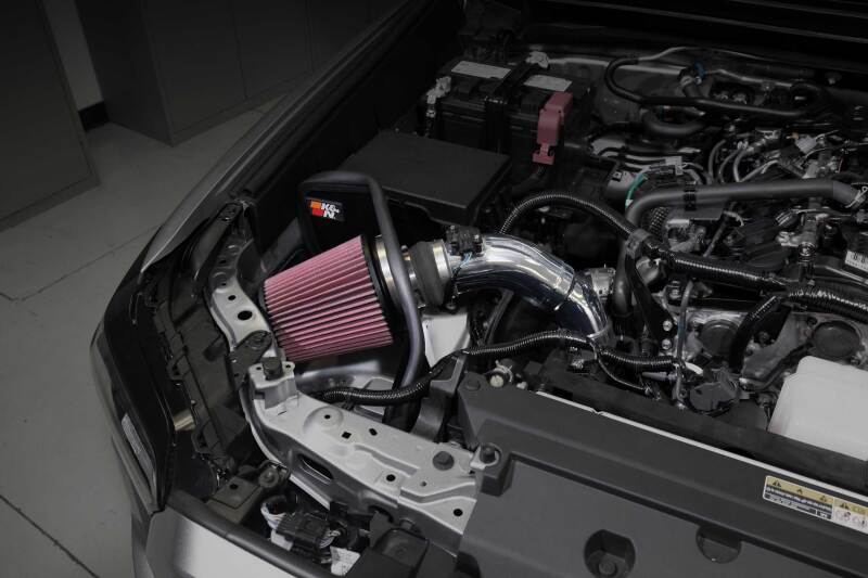 K&N Engineering K&N 2024 Toyota Tacoma 77 Series Air Intake 77-9043KP 77-9043KP Photo - Mounted