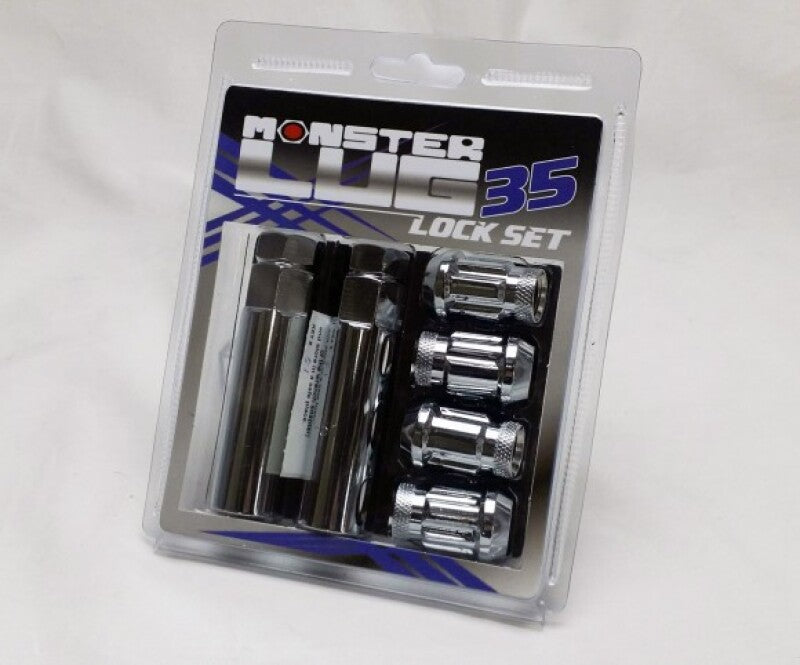 Wheel Mate Monster 35 Lock Set - Chrome 1/2in 32931C 32931C User 1