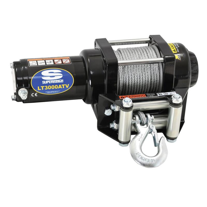Superwinch 3000 LBS 12 VDC 3/16in x 50ft Steel Rope LT3000 Winch 1130220 1130220 Photo - out of package