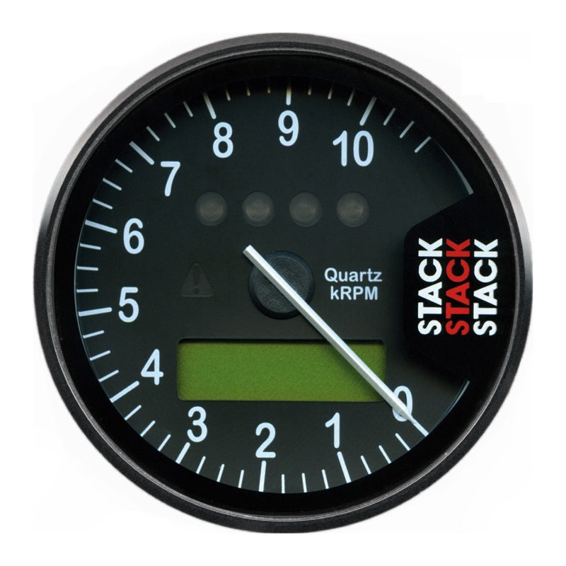 AutoMeter Stack Display Tachometer 0-10.75K RPM - Black ST700SR-L ST700SR-L Photo - Primary