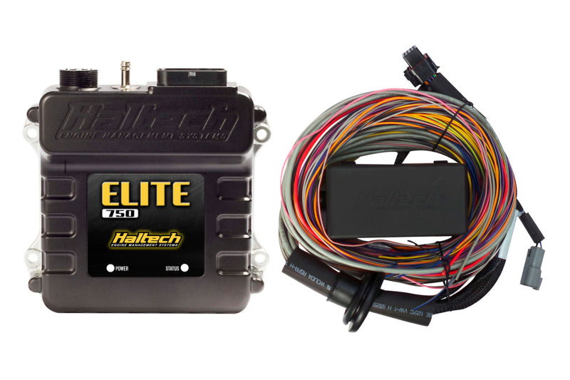 Haltech Elite 750 + Premium Universal Wire-in Harness KitLength: 2.5m (8' ) HT-150604 Photo - Primary