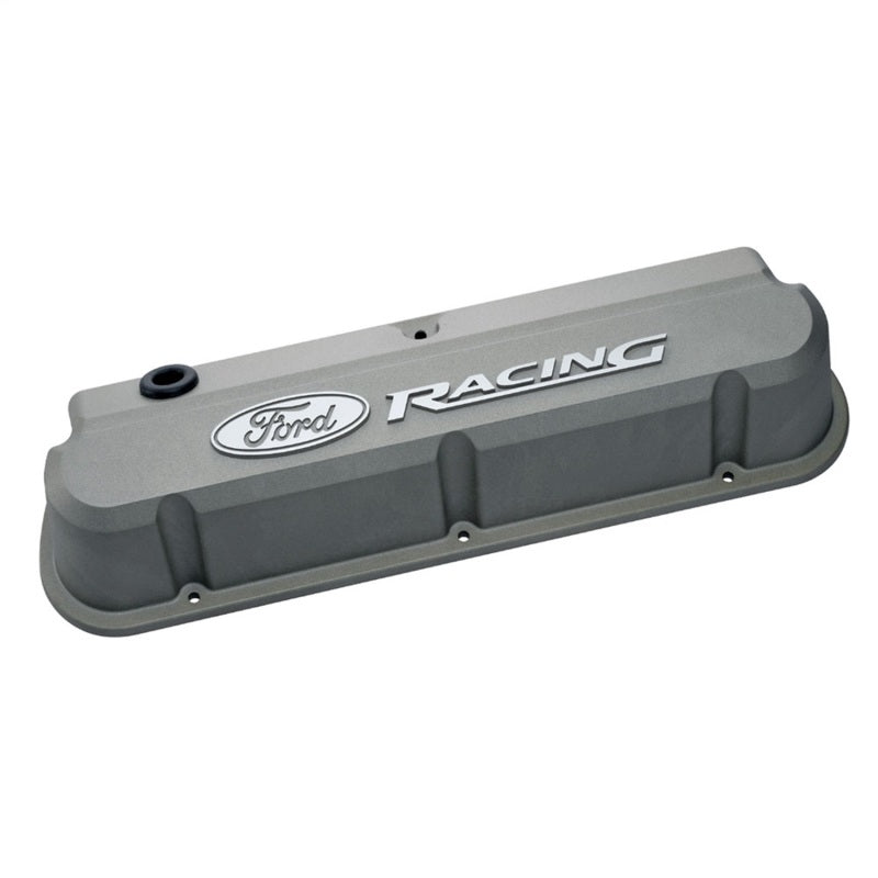 Ford Slant Edge Valve Cover Set w/Ford Racing Logo FRD302-137 302-137 Photo - Primary
