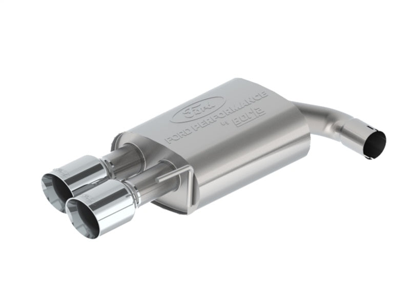 Ford Racing 2024 Mustang 2.3L Sport Non-Active Cat-Back Exhaust w/GT Valance - Chrome M-5200-M2SCV M-5200-M2SCV Photo - Unmounted