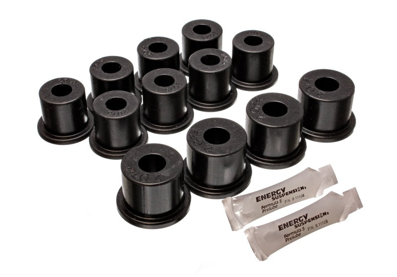 Energy Suspension Leaf Spring Bushing Set Black Nissan 720 All 1980-1986 7.2101G Photo - Primary