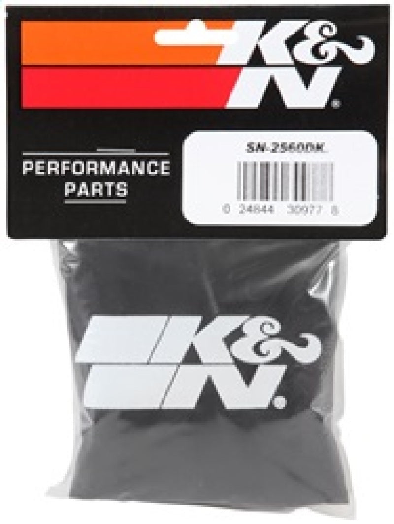 K&N Engineering Drycharger Air Filter Warp Black KNESN-2560DK SN-2560DK Photo - in package
