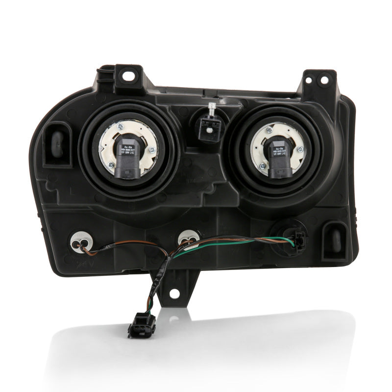 ANZO 2005-2010 Chrysler 300 Crystal Headlight Black 121544 121544 Photo - Unmounted