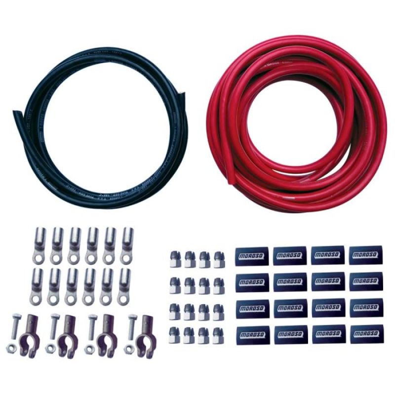 Moroso Remote/Dual Battery Cable Kit (w/Screw Terminals) 74057 74057 User 1