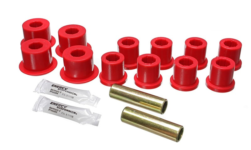 Energy Suspension Leaf Spring Bushing Set Red Toyota 4Runner All 1984-1988 8.2103R Photo - Primary