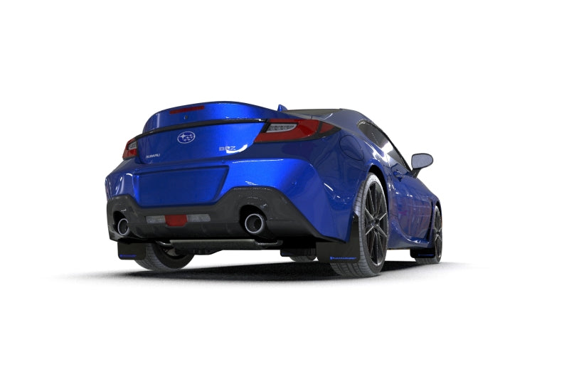 Rally Armor 2022+ Subaru BRZ / 2022+ Toyota GR86 Black UR Mud Flap w/ Blue Logo MF99-UR-BLK-BL MF99-UR-BLK-BL User 1