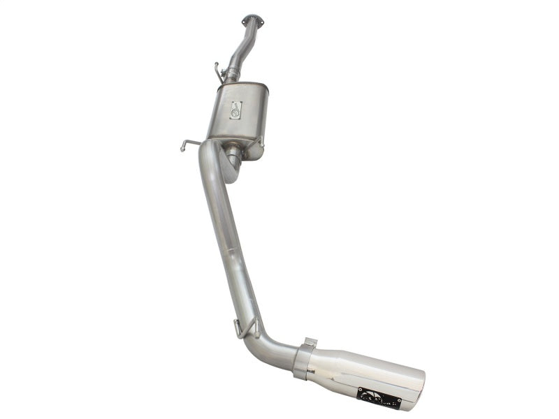 aFe MACH Force-Xp 2-1/2in 409 Stainless Steel Cat-Back Exhaust System w/Po 49-46024-P Photo - Unmounted