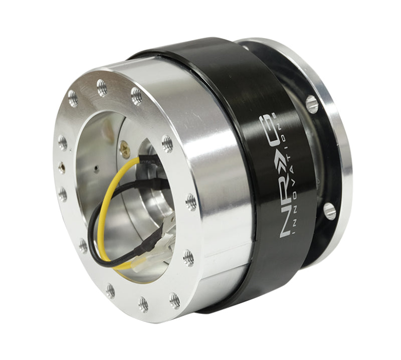 NRG Quick Release Kit Gen 1.5 Silver/Black Chrome SRK-100BC Photo - Primary