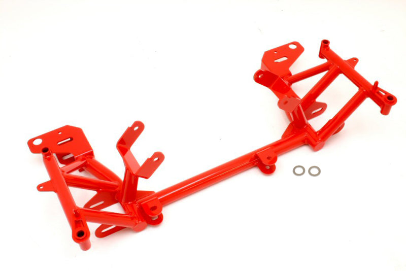 BMR 98-02 4th Gen F-Body K-Member w/ LS1 Motor Mounts and STD. Rack Mounts - Red KM003R KM003R Photo - Primary