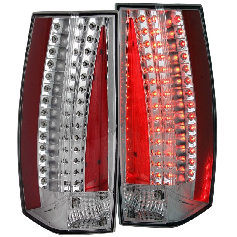 Anzo 2007-2011 Cadillac Escalade LED Taillights Chrome 321287 Photo - Primary