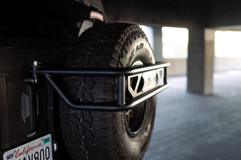 DV8 Offroad 21-23 Ford Bronco Spare Tire Guard & Accessory Mount TCBR-01 TCBR-01 Photo - Unmounted