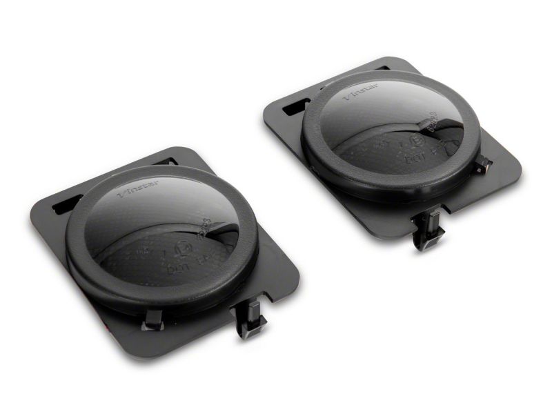 Raxiom 07-18 Jeep Wrangler JK Axial Series Whiite LED Side Marker Lights- Smoked J163060 J163060 Photo - Close Up