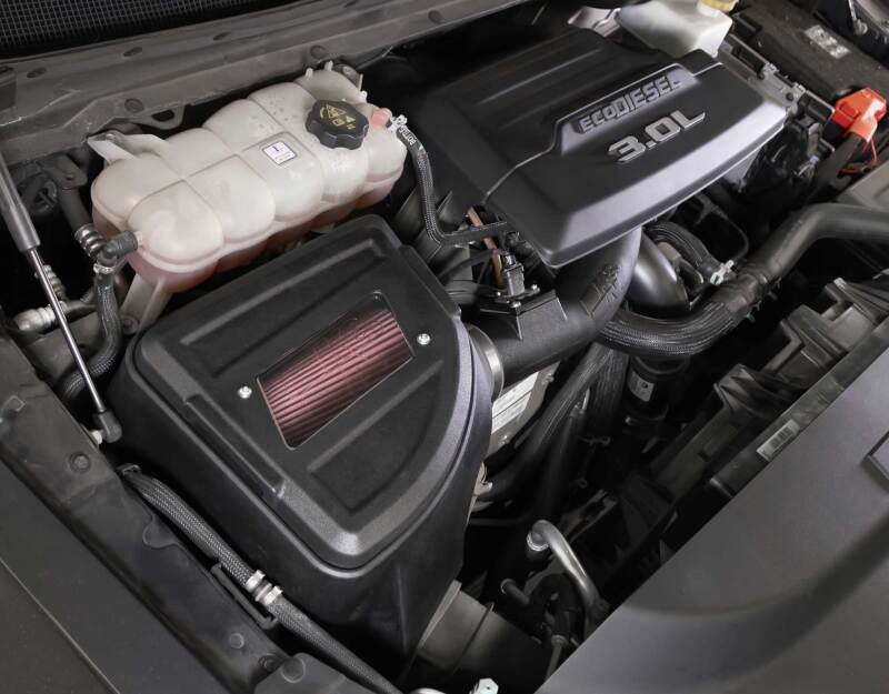 K&N Engineering K&N 20-23 RAM 1500 V6 3.0L Diesel Performance Air Intake System 63-1586 63-1586 Photo - Mounted