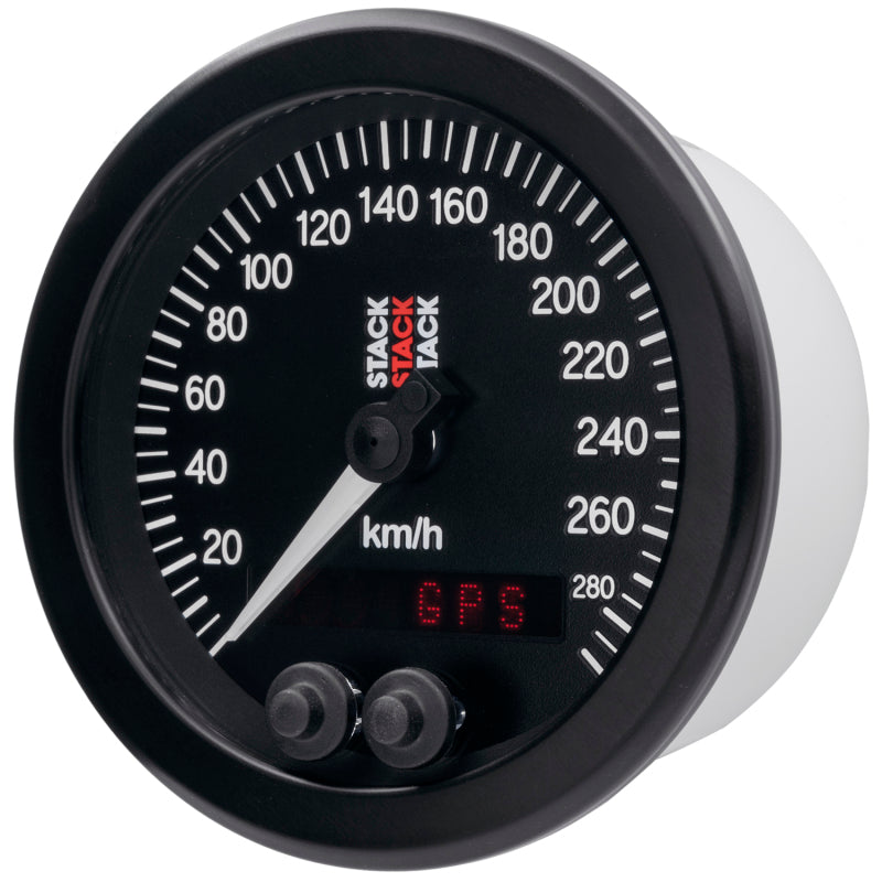 Autometer Stack Instruments 88mm 0-290 KM/H GPS Speedometer - Black ST3804 ST3804 User 3