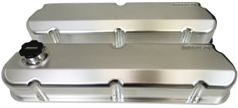 Moroso Ford 302/351W Valve Cover w/Fill Cap - 2.875in - Billet Aluminum - Pair 68474 68474 Photo - Primary