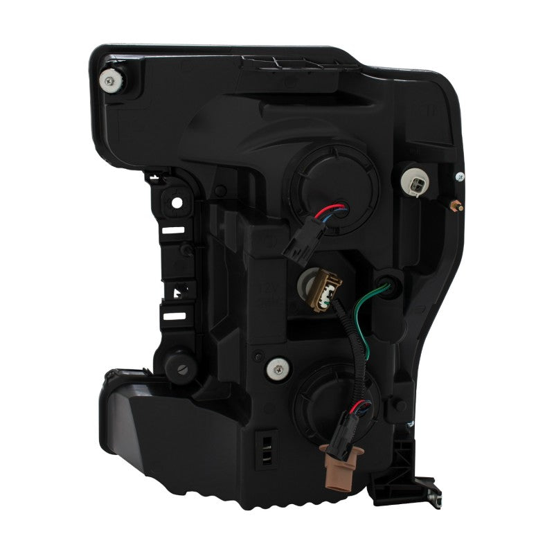 Anzo Projector Plank Style Switchback Headlight Chrome / Amber 17-18 Ford 111389 User 1