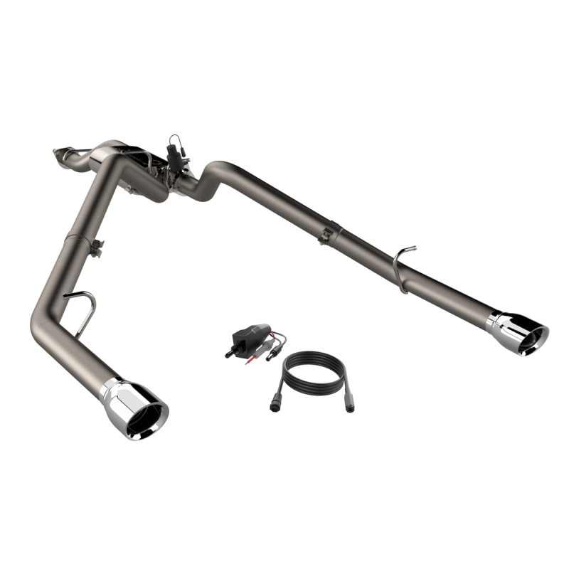 QTP 2019 + Ram 1500 CC/SB 5.7L Screamer 304 SS Cat Back Exhaust Split Rear Exit w/3in Tips 420019 420019 User 1