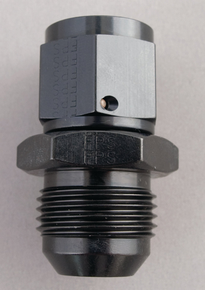 Fragola -16AN Nut x -12AN Male Swivel Reducer - Black 497217-BL 497217-BL Photo - Primary