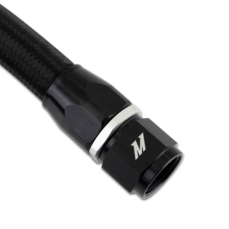 Mishimoto 3Ft Stainless Steel Braided Hose w/ -10AN Straight/90 Fittings - Black MMSBH-10-3NBK MMSBH-10-3NBK User 1