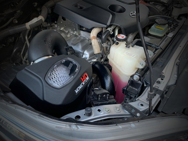 aFe 15-20 Toyota Hilux L4-2.8L (td) Momentum HD Cold Air Intake System w/ Pro Dry S Media 50-70063D 50-70063D Photo - Mounted