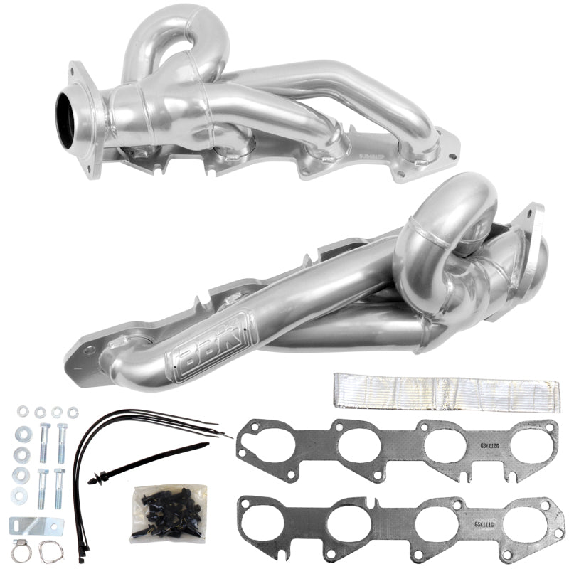 BBK 19-23 Dodge Ram 1500 5.7L (Ex. MegaCab) Shorty Tuned Exhaust Headers - 1-3/4in Silver Ceramic 40150 40150 Photo - Primary