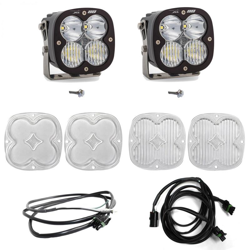 Baja Designs 2021+ Ford Bronco A Piller Light Kit XL80 D/C w/Upfitter 447751UP 447751UP User 1