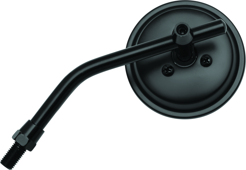 BikeMaster 3in Adjustable Round Mirror 10mm - Each - Black 600803 600803 Photo - Primary