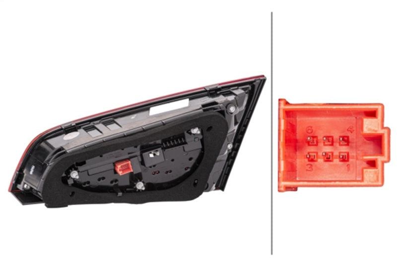 Hella 2017-2018 Audi A3 Left Tail Light 012837111 012837111 Photo - Unmounted