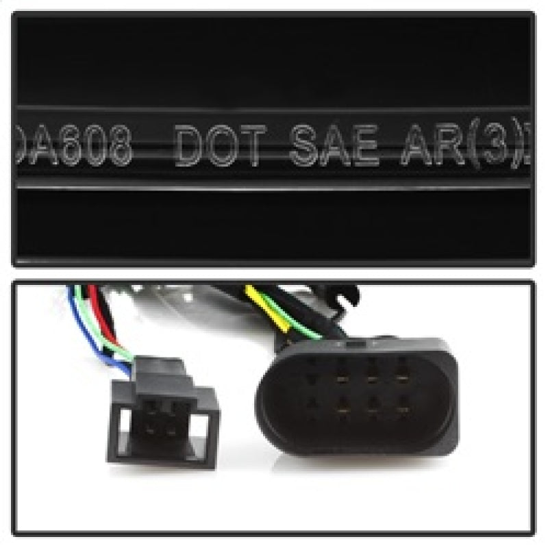 Spyder 09-12 Audi A6 LED Tail Lights - Black (ALT-YD-AA609-LED-BK) 5085160 5085160 Photo - Unmounted